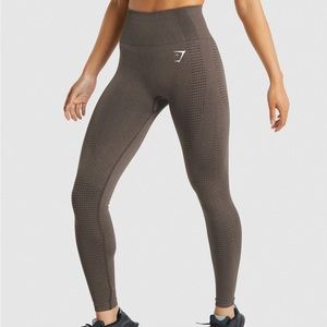 Gymshark Vital Seamless 2.0 Leggings - Brown Marl